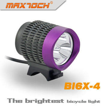 Maxtoch BI6X-4 2800LM 3*CREE XML T6 Purple Head Aluminum Bike LED Light